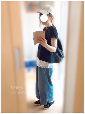 「アイテム（ピアス（両耳用））」を使った、kananaさん（レディース・161cm・30代）の夏コーディネート