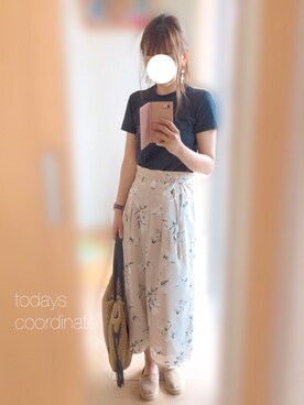 「アイテム（ピアス（両耳用））」を使った、kananaさん（レディース・161cm・30代）の夏コーディネート