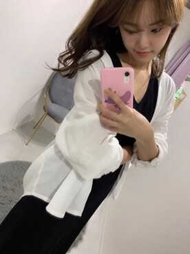 「日系休闲」｜「アイテム（ワンピース/ドレス）」を使った、natsukafukuさん（レディース・160cm）の夏コーディネート