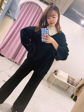 natsukafukuさん（レディース・160cm）の冬コーディネート