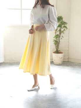 「日系极简」｜「アイテム（サンダル）」を使った、natsukafukuさん（レディース・160cm）の春コーディネート