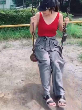 「ユナイテッドアローズ」｜「アイテム（キャスケット）」を使った、Ellie◡̈*❤︎さん（レディース・153cm）の夏コーディネート