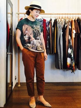 Kyoko Teshimaさんのコーディネート