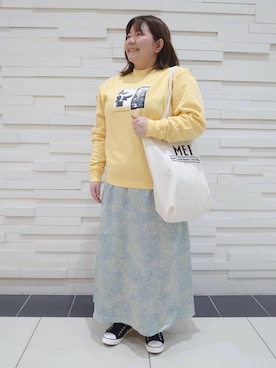 「MEI（メイ）のアイテム」を使った、coen みー子さん（レディース・162cm）の冬コーディネート