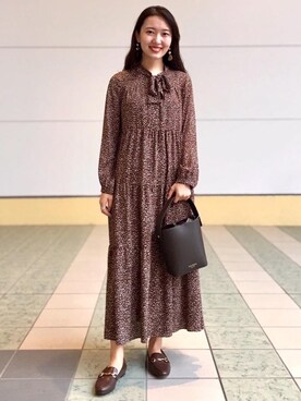 Rikakoさん(レディース・160cm)の秋コーディネート