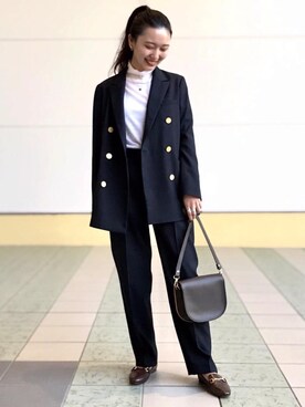 「BRACTMENT（ブラクトメント）のアイテム（ジャケット/アウター）」を使った、Rikakoさん（レディース・160cm）の秋コーディネート