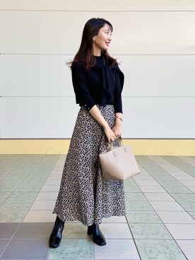 Rikakoさん(レディース・160cm)の秋コーディネート