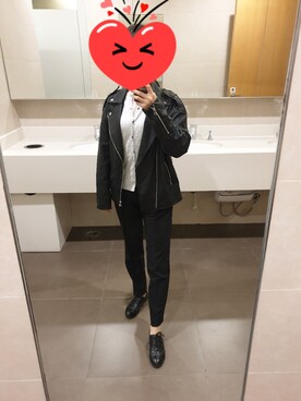 「NOのアイテム（ジャケット/アウター）」を使った、Elena30453724さん（レディース・158cm）の秋コーディネート