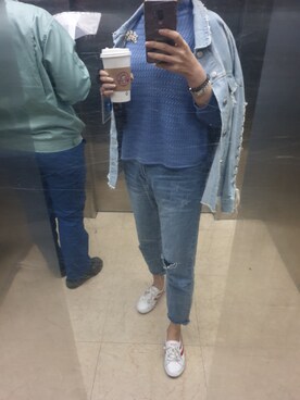 「NOのアイテム（パンツ）」を使った、Elena30453724さん（レディース・158cm）の秋コーディネート