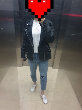 「NOのアイテム（パンツ）」を使った、Elena30453724さん（レディース・158cm）の秋コーディネート