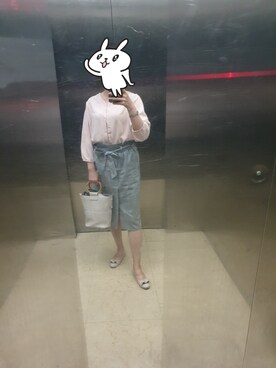 「ONLY（オンリー）のアイテム（トップス）」を使った、Elena30453724さん（レディース・158cm）の夏コーディネート