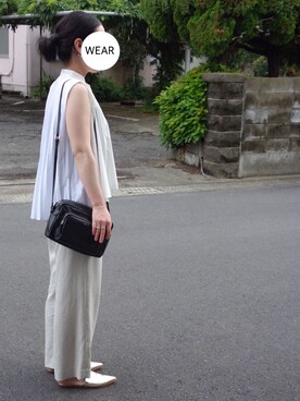 「Marc by Marc Jacobs（マークバイマークジェイコブス）のアイテム（ブレスレット）」を使った、srinさん（レディース・163cm）の夏コーディネート