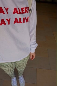 「Marc by Marc Jacobs（マークバイマークジェイコブス）のアイテム（ピアス（両耳用））」を使った、srinさん（レディース・163cm）の夏コーディネート