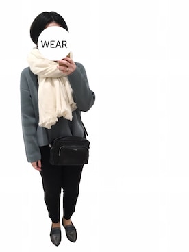 srinさん（レディース・163cm）の冬コーディネート