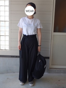 「Marc by Marc Jacobs（マークバイマークジェイコブス）のアイテム（ブレスレット）」を使った、srinさん（レディース・163cm）の秋コーディネート