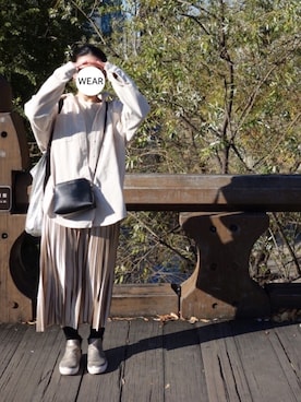 srinさん（レディース・163cm）の冬コーディネート