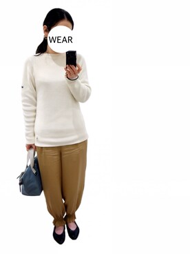 「Cabas （キャバ）のアイテム」を使った、srinさん（レディース・163cm）の春コーディネート