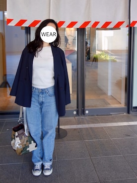 「PLUIE（プリュイ）のアイテム（リング）」を使った、srinさん（レディース・163cm）の秋コーディネート