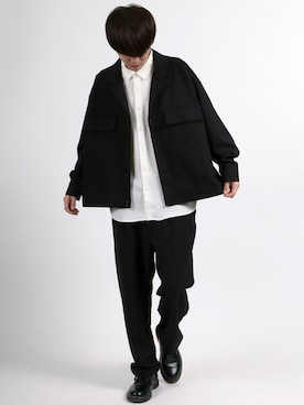 「SITRY（シトリー）のアイテム（トレンチコート）」を使った、Kanoさん（メンズ・178cm）の春コーディネート
