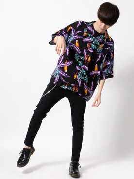 「SITRY（シトリー）のアイテム（財布/小物）」を使った、Kanoさん（メンズ・178cm）の春コーディネート