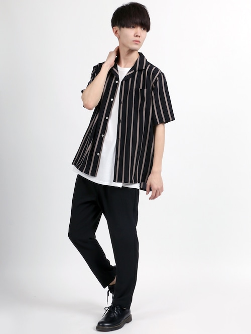 SITRYSITRY����̃V���c/�u���E�X�u�|���g�� �I�[�v���J���[�V���c/�J�݃V���c /�A���n�V���c/�I�[�o�[�V���c<���n/�X�g���C�v>�iSITRY�b�V�g���[�j�v���g�����R�[�f�B�l�[�g