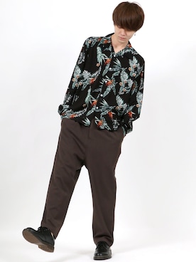「Dr. Martens（ドクターマーチン）のアイテム（ブーツ）」を使った、Kanoさん（メンズ・178cm）の夏コーディネート