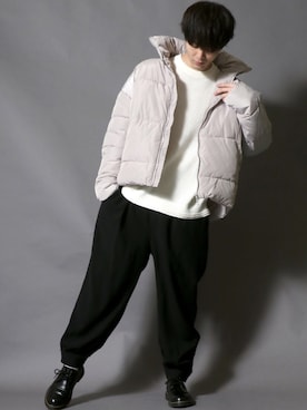 「SITRY（シトリー）のアイテム（財布/小物）」を使った、Kanoさん（メンズ・178cm）の冬コーディネート