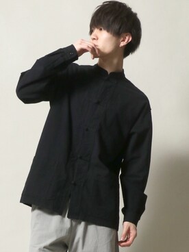 「SITRY（シトリー）のアイテム（財布/小物）」を使った、Kanoさん（メンズ・178cm）の冬コーディネート