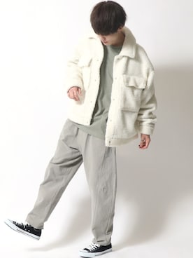 「SITRY（シトリー）のアイテム（財布/小物）」を使った、Kanoさん（メンズ・178cm）の冬コーディネート