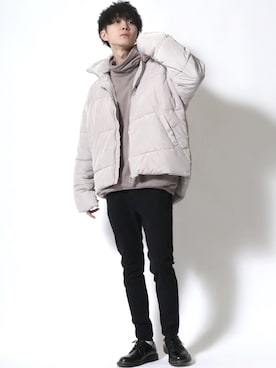 「Levi's（リーバイス）のアイテム（財布/小物）」を使った、Kanoさん（メンズ・178cm）の冬コーディネート