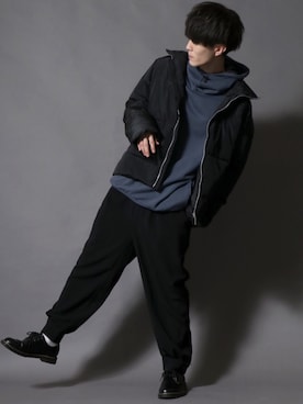 「SITRY（シトリー）のアイテム（財布/小物）」を使った、Kanoさん（メンズ・178cm）の冬コーディネート