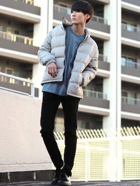 「SITRY（シトリー）のアイテム（財布/小物）」を使った、Kanoさん（メンズ・178cm）の冬コーディネート