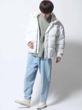 「Levi's（リーバイス）のアイテム（財布/小物）」を使った、Kanoさん（メンズ・178cm）の冬コーディネート