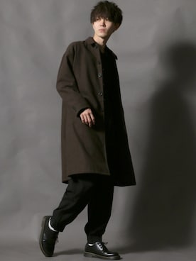 「SITRY（シトリー）のアイテム（財布/小物）」を使った、Kanoさん（メンズ・178cm）の冬コーディネート