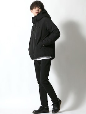 「FILA（フィラ）のアイテム（トップス）」を使った、Kanoさん（メンズ・178cm）の秋コーディネート