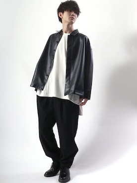 「SITRY（シトリー）のアイテム（財布/小物）」を使った、Kanoさん（メンズ・178cm）の冬コーディネート