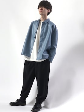 「SITRY（シトリー）のアイテム（財布/小物）」を使った、Kanoさん（メンズ・178cm）の冬コーディネート