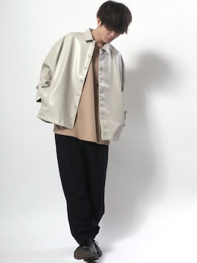 「SITRY（シトリー）のアイテム（財布/小物）」を使った、Kanoさん（メンズ・178cm）の冬コーディネート