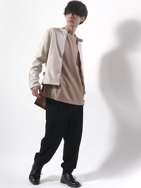 「SITRY（シトリー）のアイテム（財布/小物）」を使った、Kanoさん（メンズ・178cm）の冬コーディネート