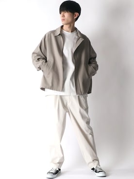 「Lee（リー）のアイテム（財布/小物）」を使った、Kanoさん（メンズ・178cm）の冬コーディネート