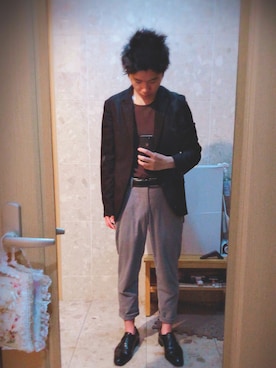 「Calvin Klein（カルバン・クライン）のアイテム（その他）」を使った、ほーりーさん（メンズ・170cm）の夏コーディネート