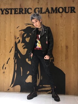 natalieさんの（HYSTERIC GLAMOUR | ヒステリックグラマー）を使ったコーディネート