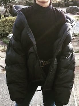 「アイテム（ナイロンジャケット）」を使った、Emi Miyashitaさん（レディース・157cm・20代）の秋コーディネート