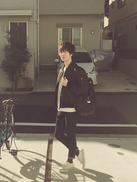 K.Tさん（メンズ・178cm）の冬コーディネート