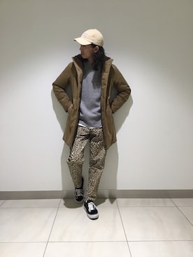 「JOURNAL STANDARD relume（ジャーナルスタンダード　レリューム）のアイテム（ダウンジャケット/コート）」を使った、nakaさん（メンズ・180cm）の冬コーディネート