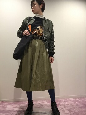「viviennetam」｜AIMIさん（レディース・162cm）の秋コーディネート