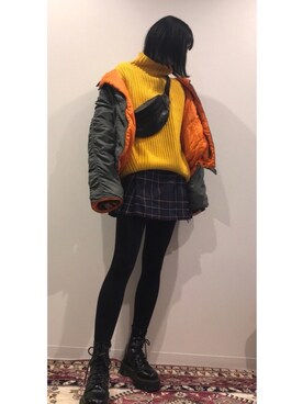 AIMIさん（レディース・162cm）の冬コーディネート