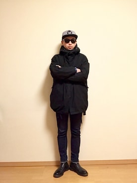 「Journal Standard TRISECT（トライセクト）のアイテム（モッズコート）」を使った、Ken❽raさん（メンズ・174cm）の春コーディネート