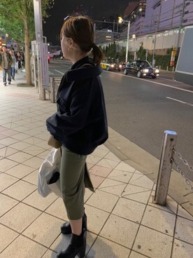 村田梓さん（レディース・163cm）の秋コーディネート