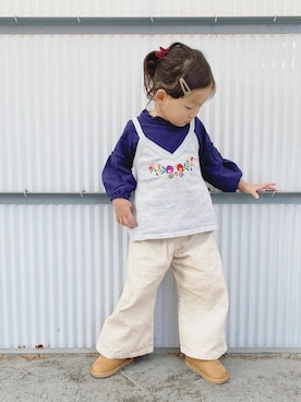 Sakuiiさん（キッズ・100cm）の秋コーディネート